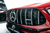 Future Design Carbon ABS Front Grill GT Style For 2020-ON C118 CLA250 CLA35 - Performance SpeedShop